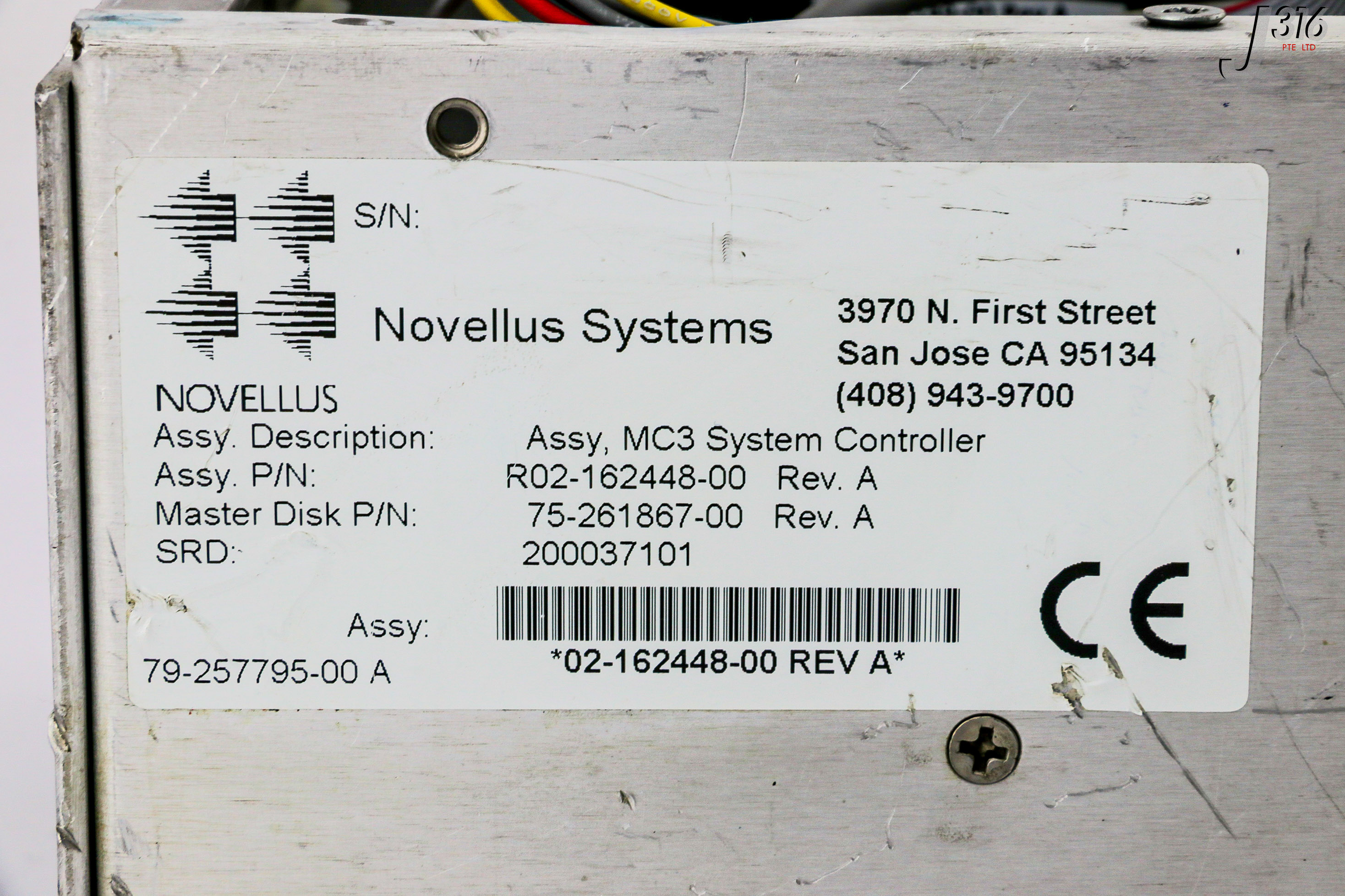 29819 NOVELLUS ASSY, MC3 SYSTEM CONTROLLER, 75-261867-00 02-162448